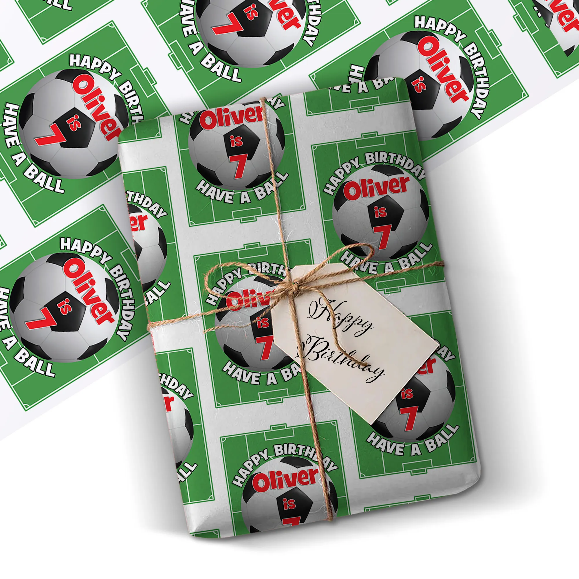 Football Pitch Wrapping Paper image 12